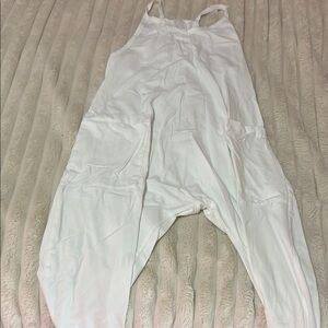 Women's White Jumpsuit